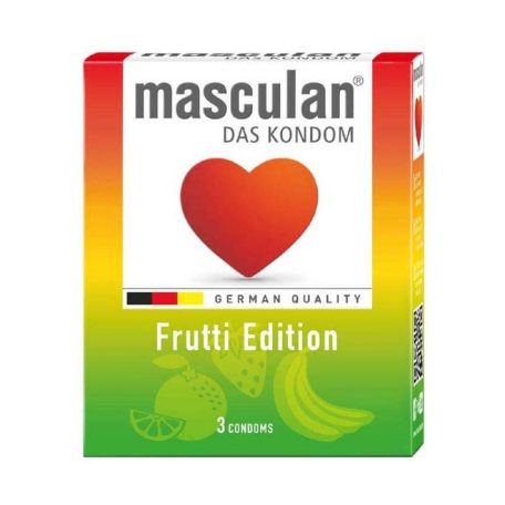 Masculan gumióvszer 3db-os frutti edition /16/