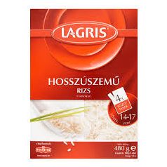Lagris hosszúszemű rizs főzőtasakos 4*120g /16/