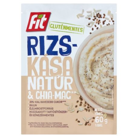 FIT reggeli rizskása chia maggal és inulinnal 60g /20/