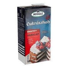 Meggle cukrászhab habalapanyag 500ml /12/