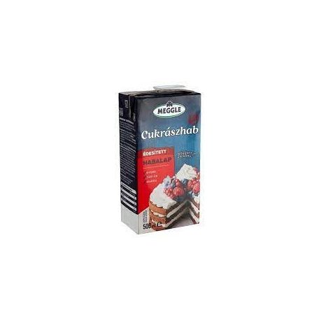 Meggle cukrászhab habalapanyag 500ml /12/