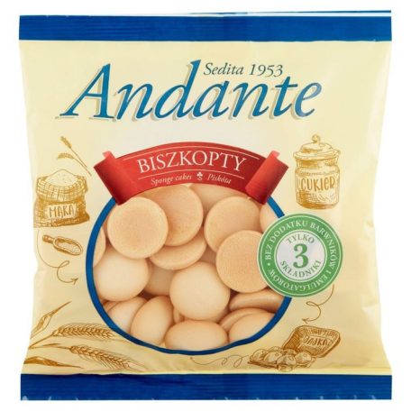 Andante piskóta 130g /18/