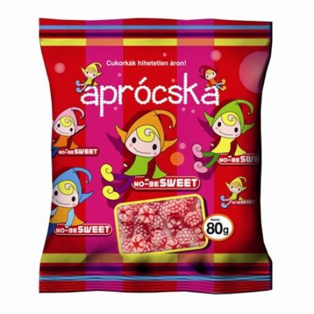Aprócska cukor málna 80g /28/