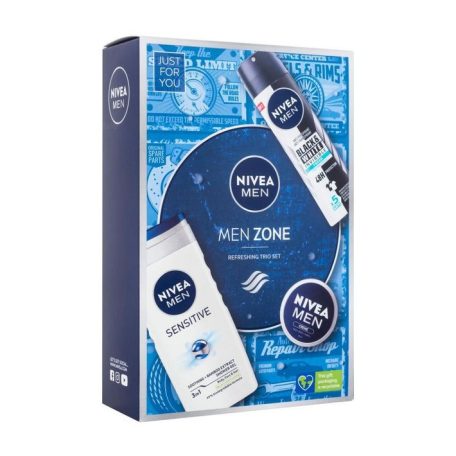 Nivea férfi aj.csom. Zone (deo150ml+tus250ml+krém30ml)