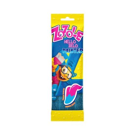 Zozole Málna ízű sav.gumicukor (nyelvfestős,kék) 75g /32/