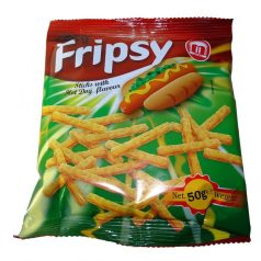 Fripsy hot dog ízű snack 50g /25/