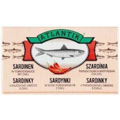 Atlantik szardínia 125/81g paradicsomos chilis