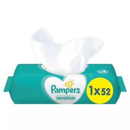 Pampers törlőkendő 52db-os Fresh clean/12/