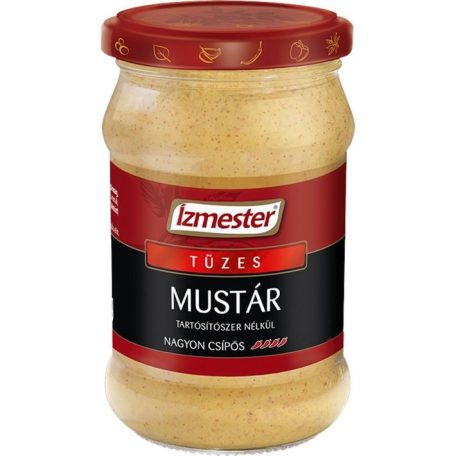 Ízmester 288g mustár tüzes /8/