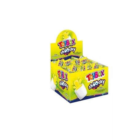 TOYBOX Rágó Shoocky Savanyú Citromos töltött 4g /100/