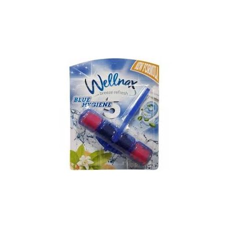 Wellnax wc friss. rúd blue water narancs virág 50g /24/