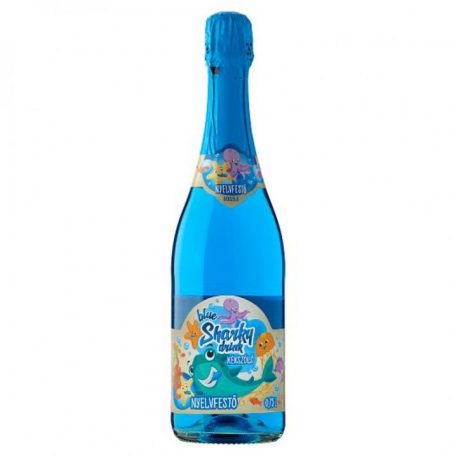 Gyerekpezsgő Sharky Kékszőlő 0,75l /6/+DRS