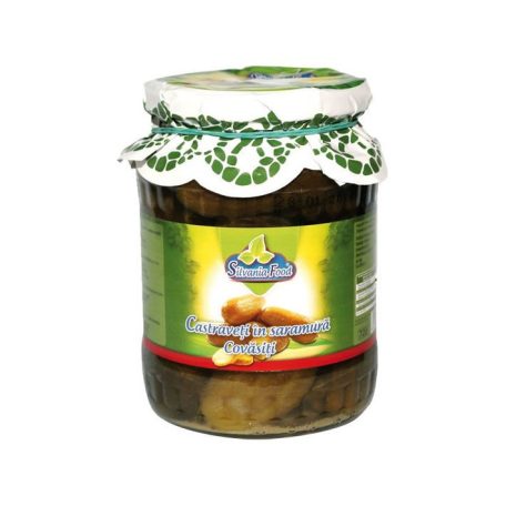 Silvania food Kovászos uborka 6-9cm 720ml /4/