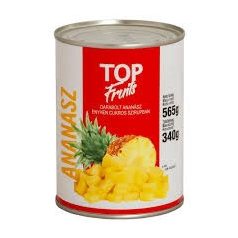 Top Fruit Ananász darabolt 565g /24/