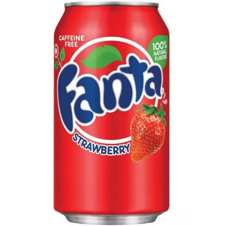 Coca-cola 355ml Fanta Eper (USA) /12/