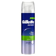 Gillette borotvagél 200ml series sensitive /12/