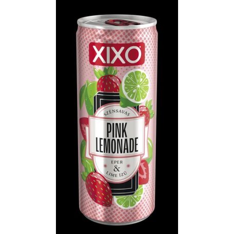 XIXO 250ml Limonádé Eper-lime /24/+DRS