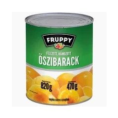 Fruppy őszibarack konzerv 825g  /12/