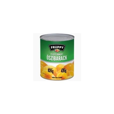 Fruppy őszibarack konzerv 825g  /12/