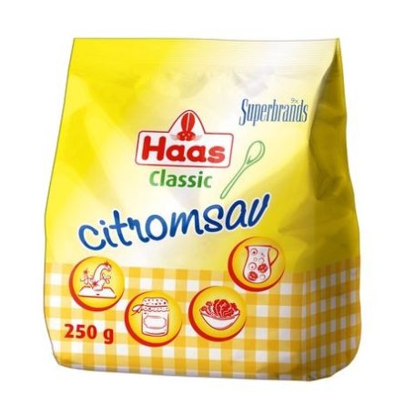 Haas Citromsav tasakos 250g /12/