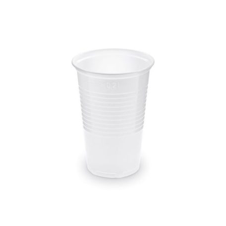 Műanyag pohár 200ml Fehér /100/ (G)