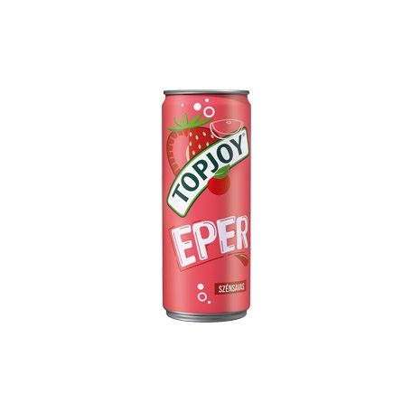 Top Joy 0,33l szénsavas Eper CAN /12/+DRS