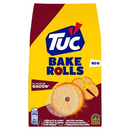 Tuc 80g Bake rolls bacon /14/
