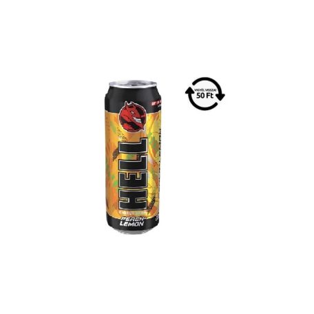HELL 500ml Peach Lemon /12/+DRS