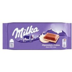 Milka 100g táblás Alpesi TEJKRÉM /22/