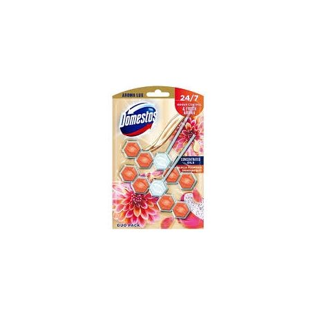 Domestos Power5 wc Dahila Flower&Dragonfruit 2*55g