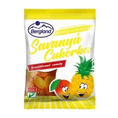 Bergland savanyú cukor Ananász-mangó 70g /15-30/