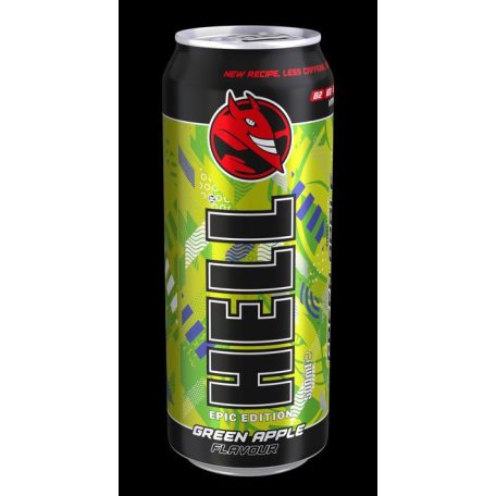 HELL 500ml Zöld Alma /12/+DRS