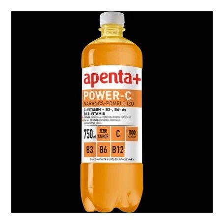 Apenta 0,75l  Power-C narancs-pomeo /12/+DRS