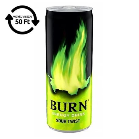 Burn Savanyú Alma 250ml /12/+DRS