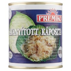 Premiko savanyított káposzta 810g tpz./12/