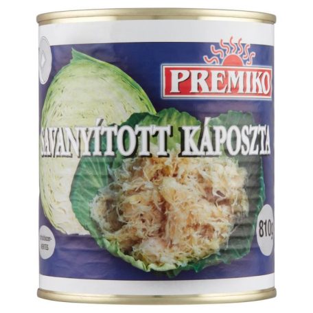 Premiko savanyított káposzta 810g tpz./12/