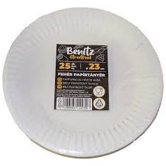 Papírtálca Kör alakú 23cm (50db-os)(Benitz)