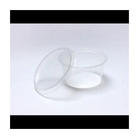 Műanyag tálka+tető 80ml Huhtamaki /50/