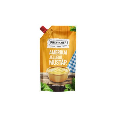 Profi Chef Amerikai jell. mustár 300g /18/