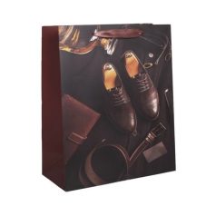 Dísztasak 26*32cm férfi cipő +öv (370301) /12/