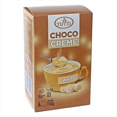 Tutti forrócsoki 6*25g fehér /15/