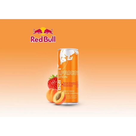 Red Bull Apricot Sárgabarack-eper 250ml /24/+DRS