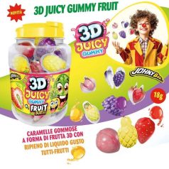 JOHNYBEE 3D Juicy Gummy Fruits 18g /60/