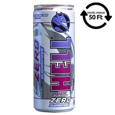 Hell Zero Berry 250ml /24/+DRS