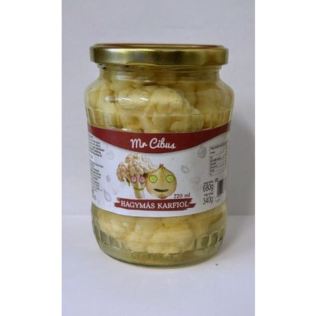 Cibus Hagymás karfiol 720ml /8/