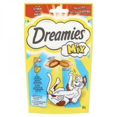 Dreamies macska jutalomfalat 60g lazac-sajt mix /6/