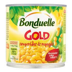 Bonduelle Csemegekukorica GOLD 340/285g /12/
