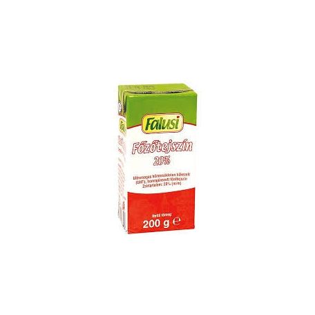 Falusi főzőtejszín 20% 200g