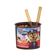 Dip&Go 55g mogyorókrém+pálcika Mancs Őrjárat /24/