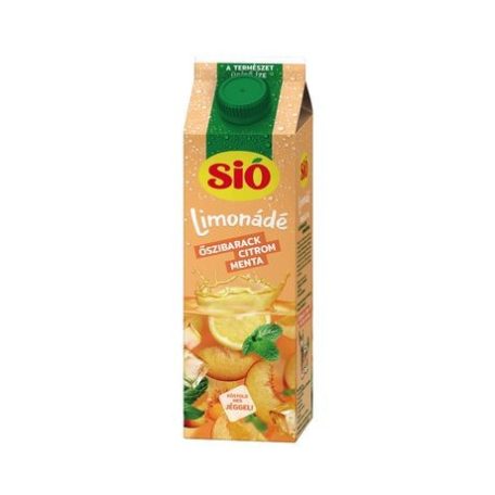 Sió Limonádé Őszibarack-Citrom-Menta 6% 1l /12/